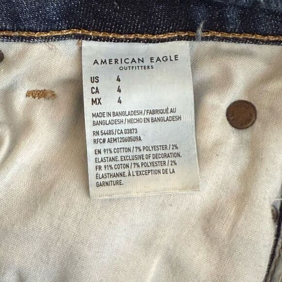 American Eagle Outfitters High Rise Mini Denim Skirt - US Women’s 4 - Picture 4 of 6